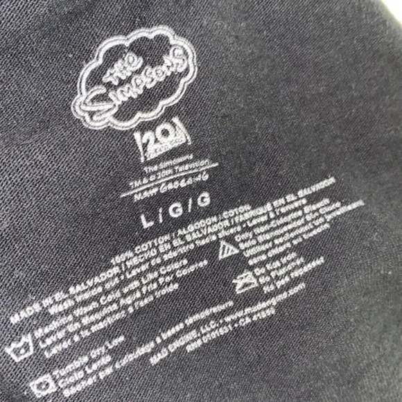 The Simpsons skeleton T-shirt size large - Picture 4 of 6